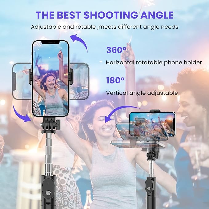Looply™ 6 In 1 Selfie Stick