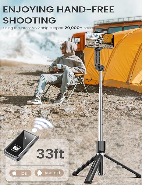 Looply™ 6 In 1 Selfie Stick