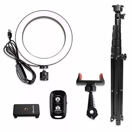 Looply™ 8" Ring Light with Tripod Stand