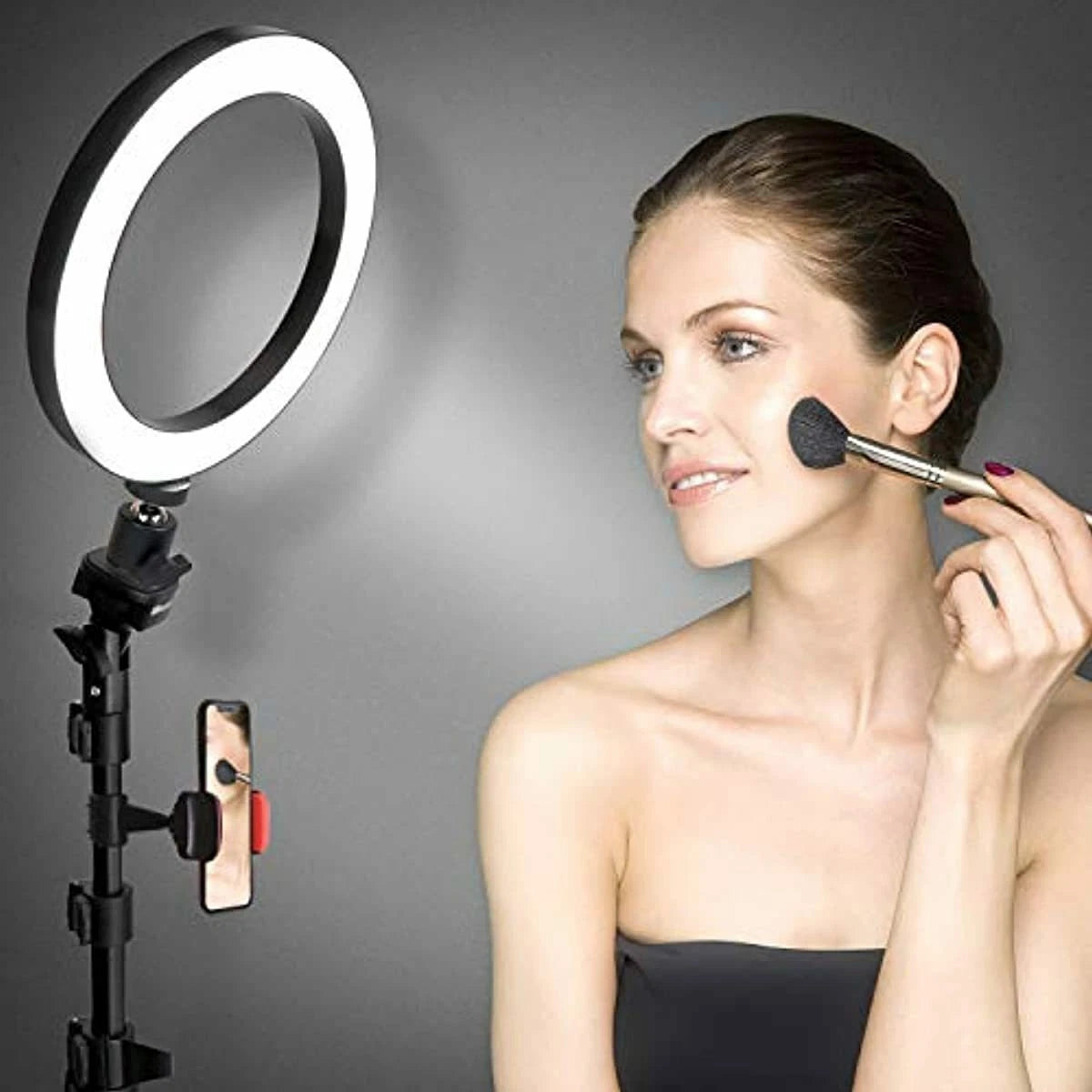 Looply™ 8" Ring Light with Tripod Stand